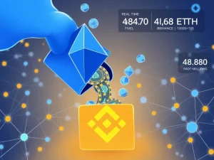 Trend Research deposits $816 million in Ethereum to Binance exchange showing major cryptocurrency transfer