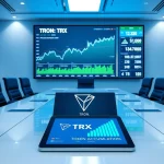 Tron Inc corporate strategy for TRX token accumulation and $1B treasury target analysis