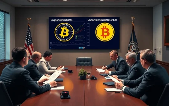 Trump Media Bitcoin and CryptoNewsInsights ETF refiling announcement with SEC regulatory process