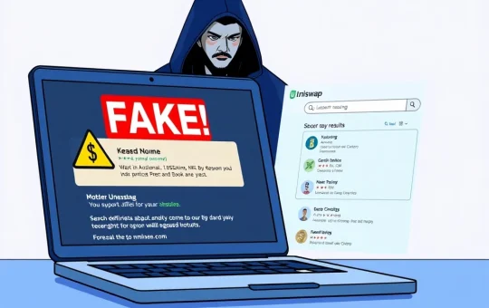 Uniswap founder Hayden Adams warns about fake cryptocurrency ads draining wallets through search engine fraud