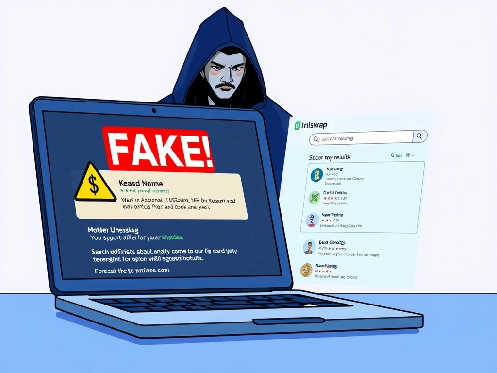 Uniswap founder Hayden Adams warns about fake cryptocurrency ads draining wallets through search engine fraud