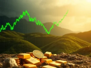 UNUS SED LEO and gold-backed tokens leading cryptocurrency market growth as deflationary assets.