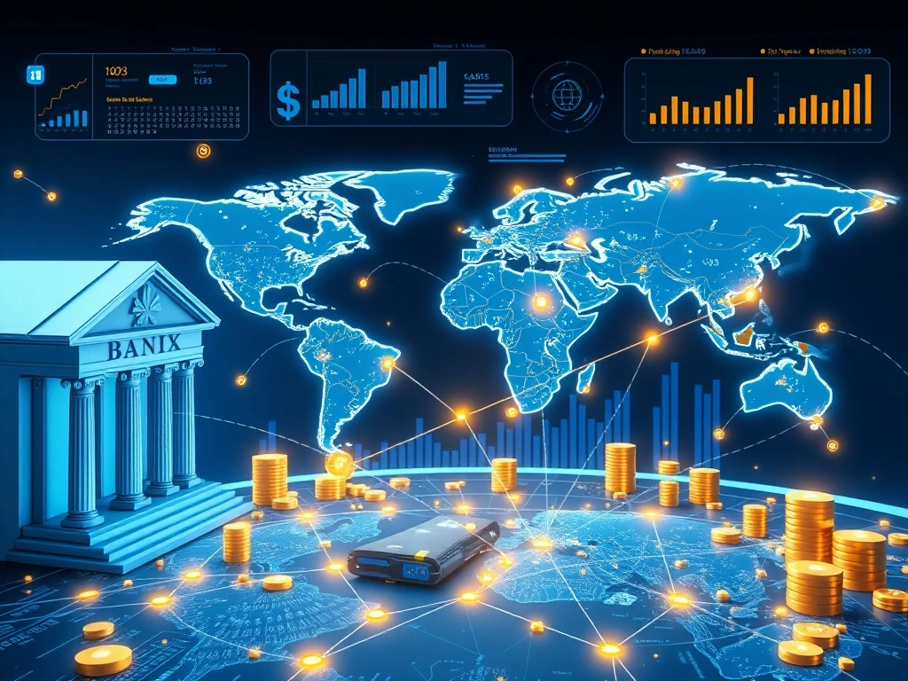 USDT stablecoin growth shows capital moving from traditional banks to blockchain dollar networks