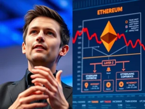 Vitalik Buterin discussing Ethereum Layer-2 scaling solutions with CryptoNewsInsights market impact analysis
