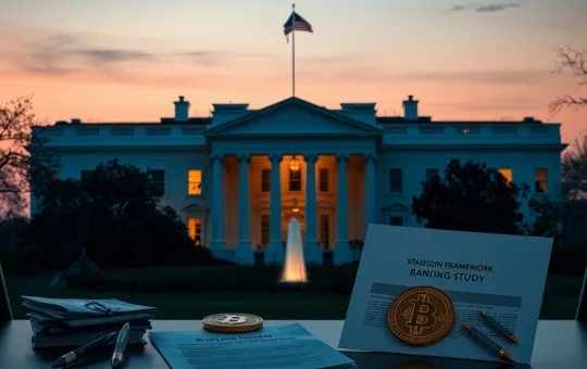 White House stablecoin meeting update shows regulatory shift affecting cryptocurrency yield programs