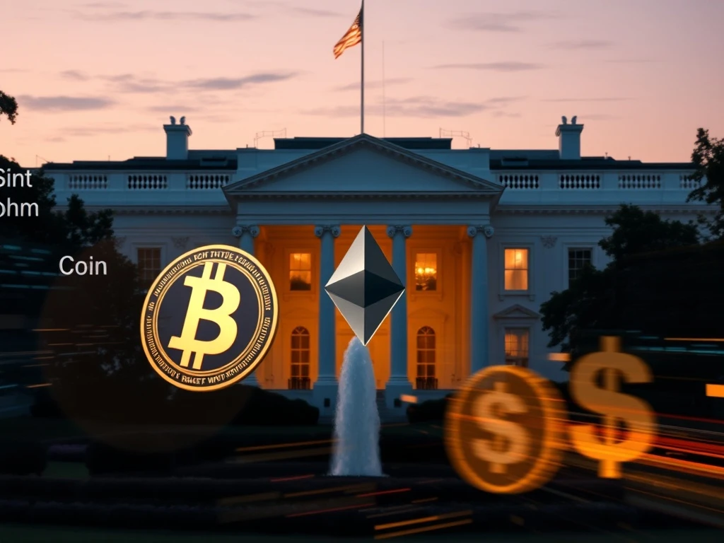 White House hosts critical stablecoin regulation talks between banks and cryptocurrency firms in February 2025