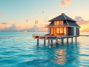 Blockchain tokenization of luxury Maldives resort real estate investment through WLFI partnership