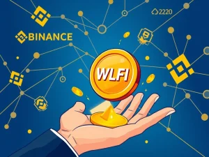 WLFI tokens airdrop distribution to Binance USD1 holders for cryptocurrency rewards