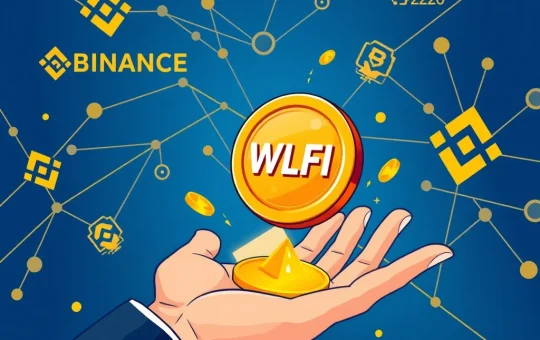 WLFI tokens airdrop distribution to Binance USD1 holders for cryptocurrency rewards