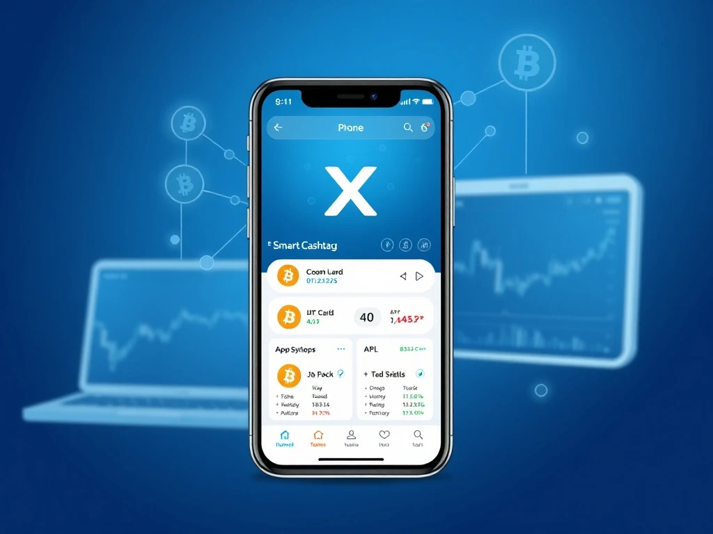 X Smart Cashtags feature enabling crypto and stock trading through social media platform