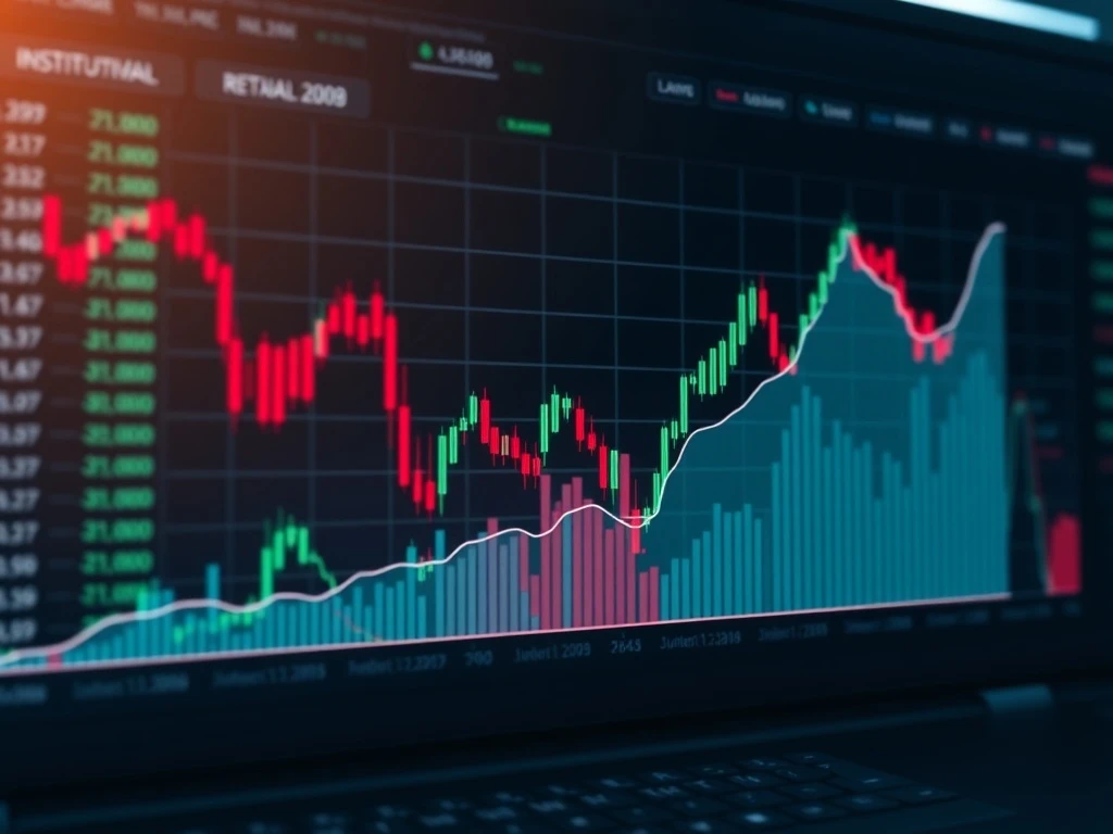 Analysis of XRP entering asymmetric price zone with institutional and retail market dynamics