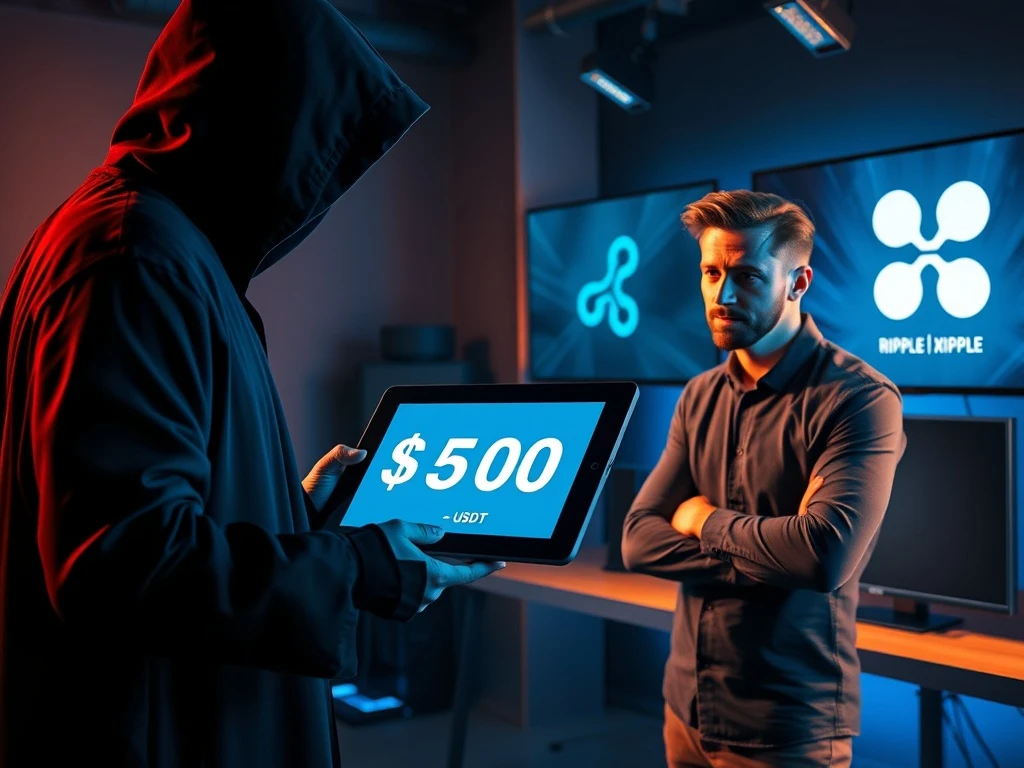 Cryptocurrency influencer offered $25K USDT to criticize XRP in market manipulation scheme