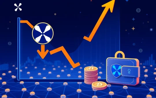 XRP exchange reserves dropping as on-chain data shows accumulation patterns during market weakness