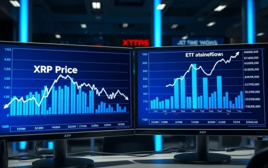 Analysis of XRP price decline conflicting with strong Ripple network fundamentals and institutional inflows.