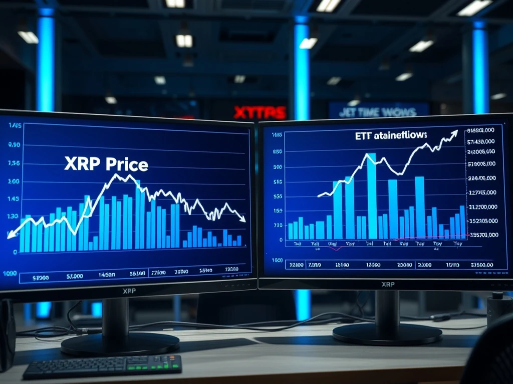 Analysis of XRP price decline conflicting with strong Ripple network fundamentals and institutional inflows.