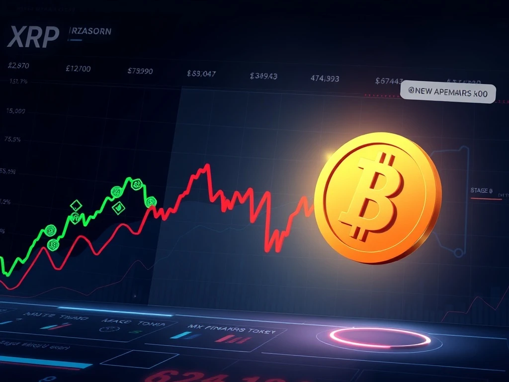 XRP price prediction analysis alongside MYX Finance decline and APEMARS Stage 8 cryptocurrency market comparison