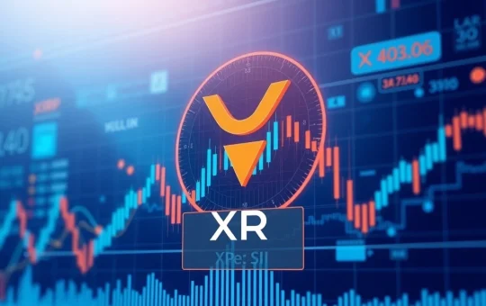 XRP price chart showing oversold RSI indicator during market reset phase