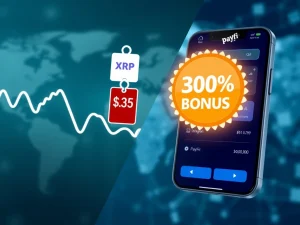 Analysis of XRP price drop and investor shift to Remittix PayFi platform with 300% bonus.