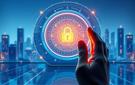 Zero Knowledge Proof technology concept showing secure data verification without exposure.