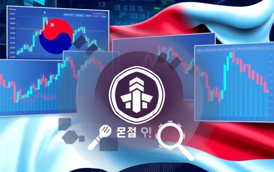 South Korean Financial Supervisory Service monitoring ZK cryptocurrency trading after extreme price volatility on Upbit exchange