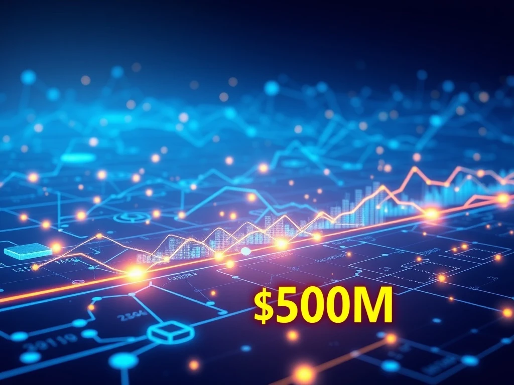 ZKP cryptocurrency infrastructure investment analysis with blockchain technology visualization