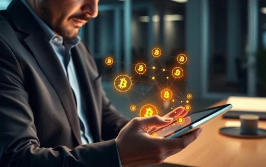 Analyst reviewing APEMARS presale data and tokenomics on a digital tablet.