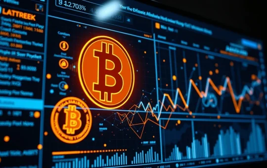 Digital interface showing cryptocurrency tokens and blockchain data visualization for APEMARS presale.