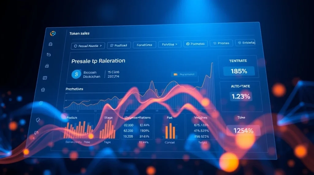 APEMARS crypto presale dashboard showing token sale stages and allocation data