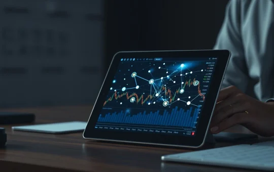 Analyst's screen showing blockchain token data and presale metrics for APEMARS.