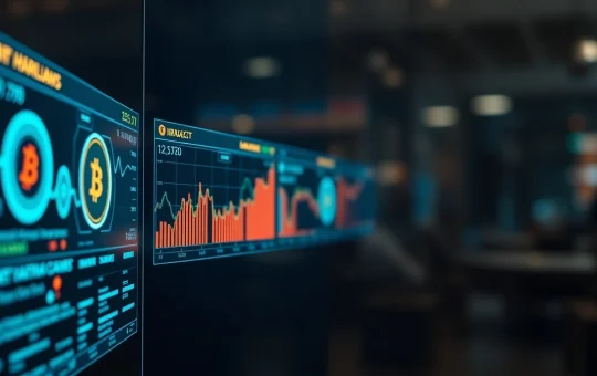 Digital interface showing blockchain token presale data and analytics for APEMARS project.