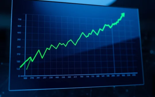 AVAX bullish reversal chart showing upward price trend with blockchain background