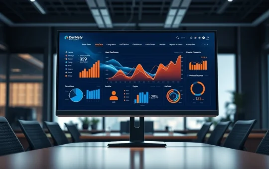 Digital marketing analytics dashboard showing data visualizations after Azexo's acquisition of IGAutoLike.