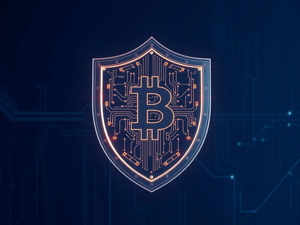 Beam cryptocurrency privacy shield representing blockchain security and DeFi protection mechanisms