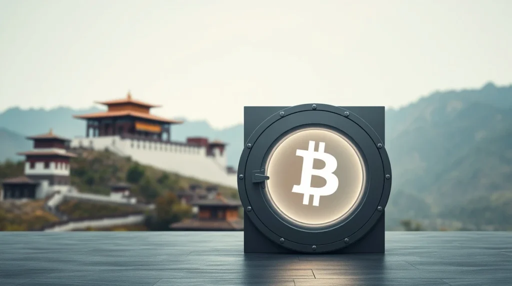 Bhutan's national Bitcoin treasury management strategy and recent large transfers.