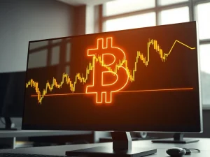 Bitcoin price analysis chart showing the 2017 bull run pattern and potential trigger point for a major rally.
