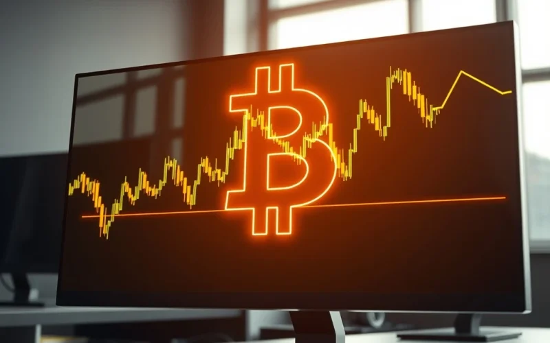 Bitcoin price analysis chart showing the 2017 bull run pattern and potential trigger point for a major rally.
