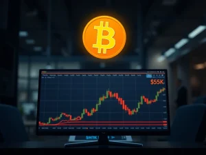 Bitcoin price analysis showing critical $68K level with trading chart and market structure indicators