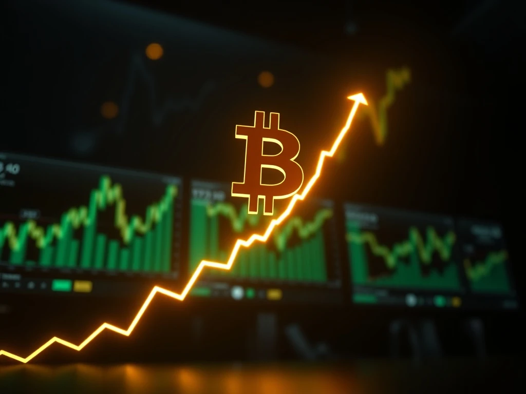 Bitcoin price analysis as BTC tests $70,000 resistance level with potential to reach $75,000.