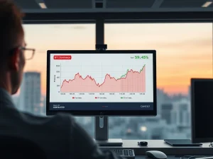 Data dashboard showing the divergence between Bitcoin dominance and the rising CryptoNewsInsights Season Index in March 2026.