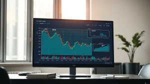 Cryptocurrency investment analysis showing Bitcoin price decline alongside BNB stability on financial data screen