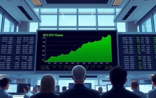 Analysis of Bitcoin ETF flows reversing to positive after a major $8.9 billion capital drawdown.