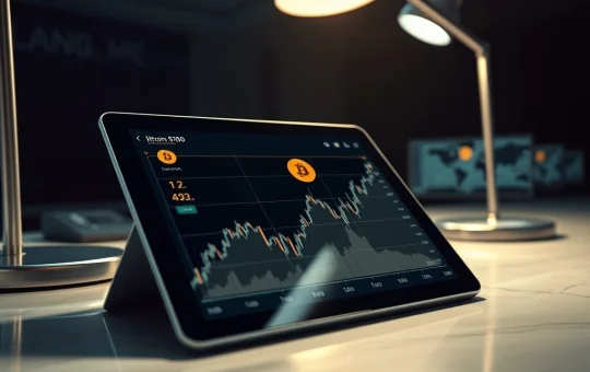 Bitcoin price chart analysis showing volatility amid ETF inflows and rising oil prices.