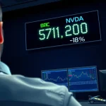 Breaking: Bitcoin Tops $71K as NVIDIA Surges 8% — Yet Loss Selling Persists