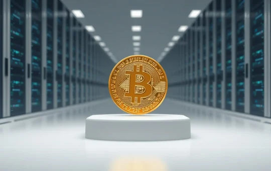 Bitcoin token symbolizing market stability and analyst price targets for cryptocurrency investors.