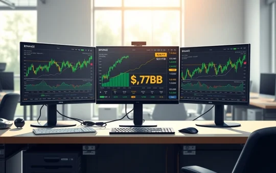 Bitcoin price analysis showing bullish momentum with Binance USDT reserves at $4.77 billion