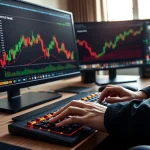 Analyst monitoring critical Bitcoin price levels and support zones on a trading chart in March 2026.