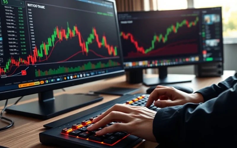 Analyst monitoring critical Bitcoin price levels and support zones on a trading chart in March 2026.