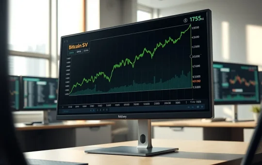 Bitcoin SV price prediction chart showing future trajectory analysis for 2026-2030