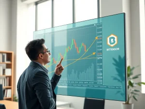 Analyst studies Bittensor TAO price chart showing Adam and Eve pattern targeting $270 surge.