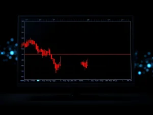 BNB price chart showing bearish breakdown through critical $570 support level